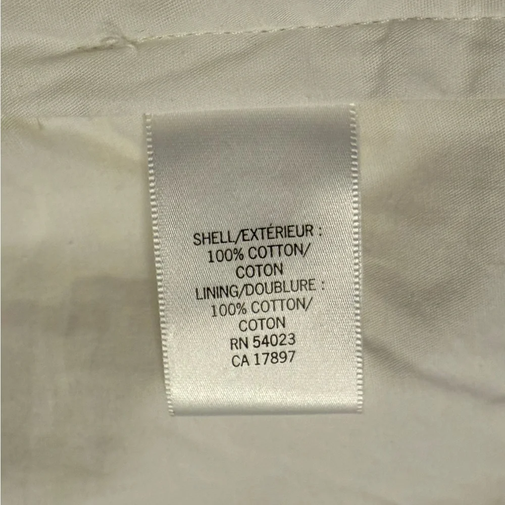 Banana Republic Factory Mid Rise Shorts White Eyelet Coastal Cowgirl EUC - Picture 9 of 10